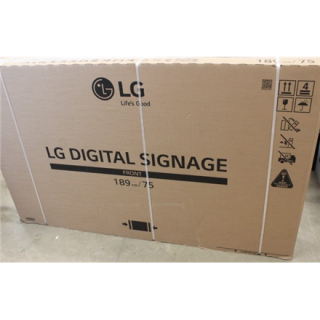 SALE OUT. LG 75UH5N-M 75“ ADS/3840 x 2160/500cd/m2/8ms/HDMI DP RS-232C RJ45 USB | LG | 75UH5N-M | 75 " | Landscape/Portrait | 24/7 | webOS | Wi-Fi | DAMAGED PACKAGING,REFURBISHED | 500 cd/m² | 8 ms | 178 ° | 178 °