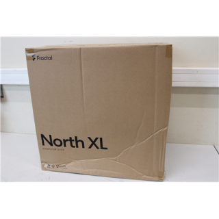 SALE OUT. Fractal Design North XL | Chalk White TG Clear | Mid-Tower | DAMAGED PACKAGING | Power supply included No